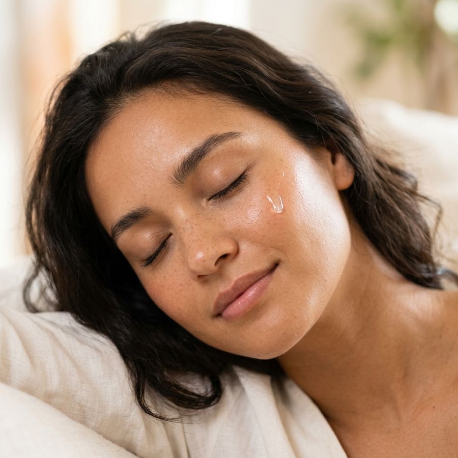 Example med-spa post: radiant glowing skin